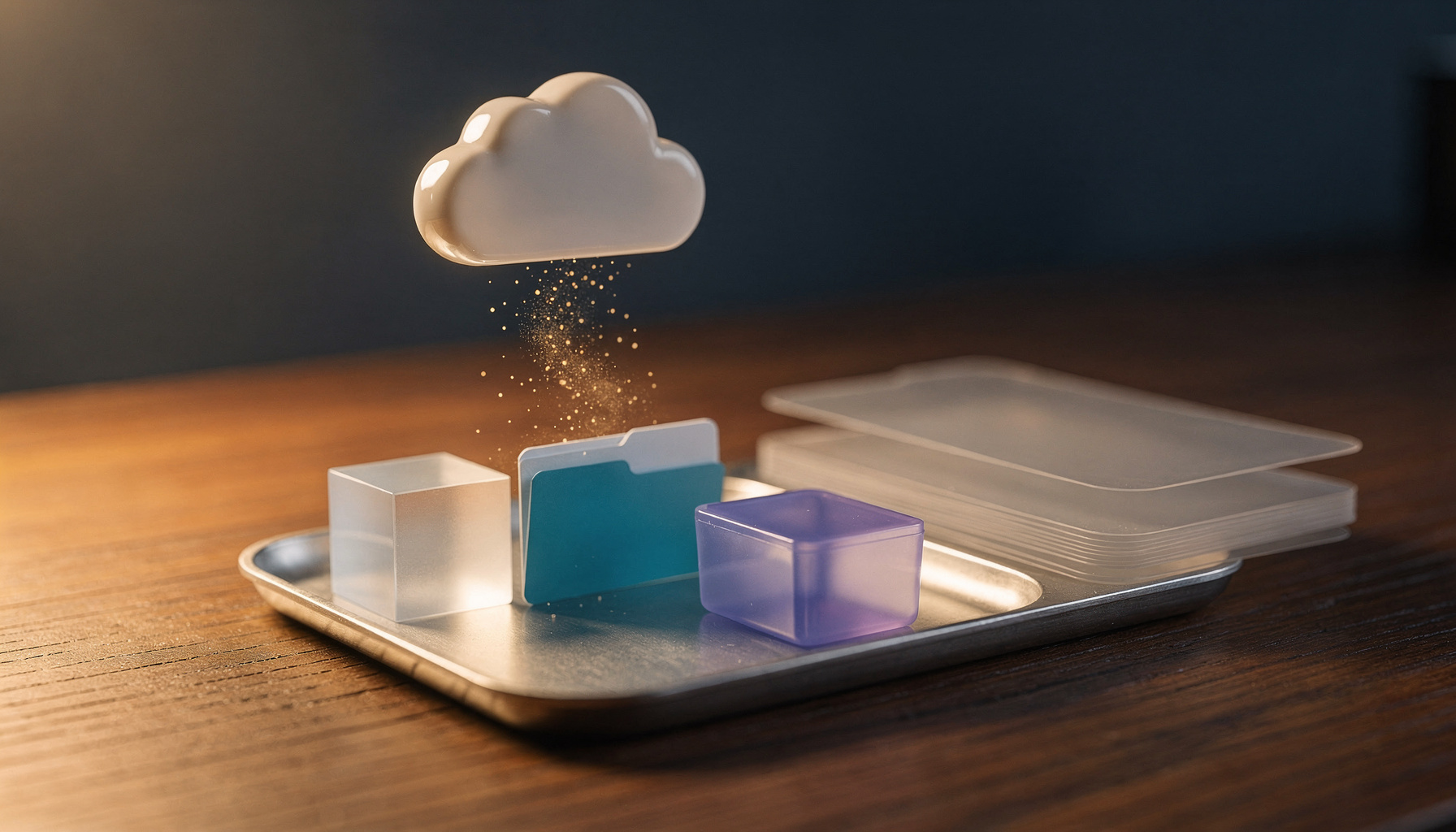 macOS System Settings showing iCloud Desktop and Documents sync options